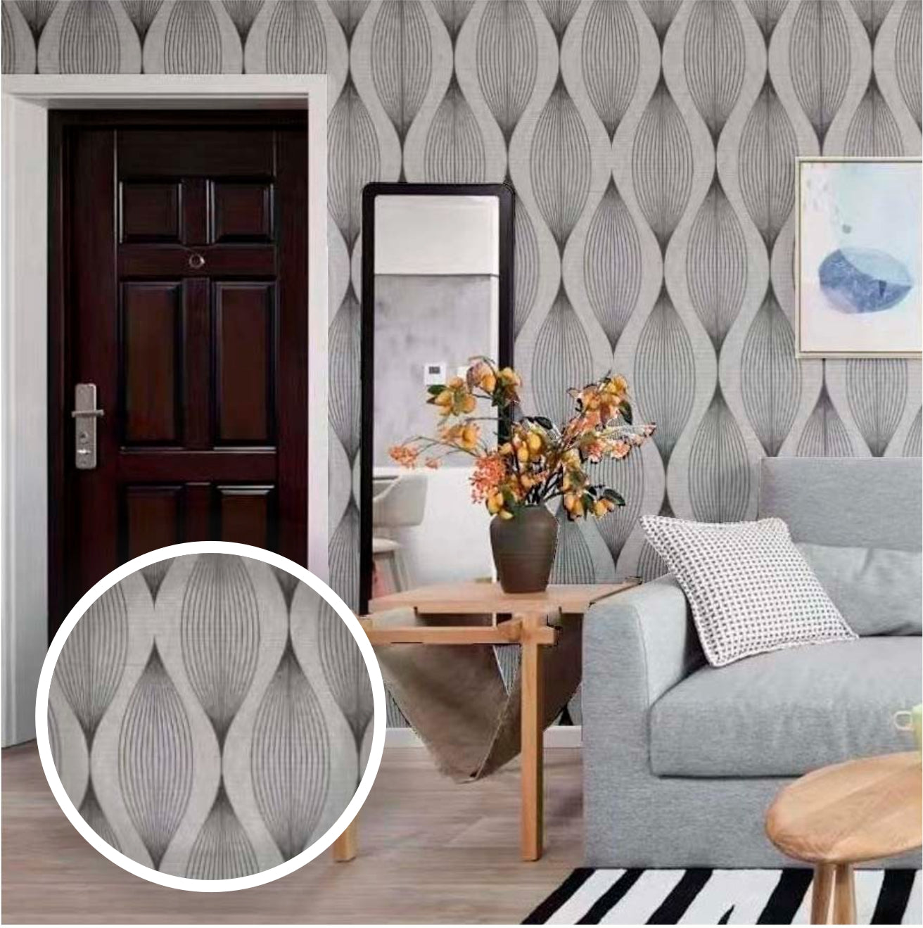 Papel Tapiz Adhesivo elegante