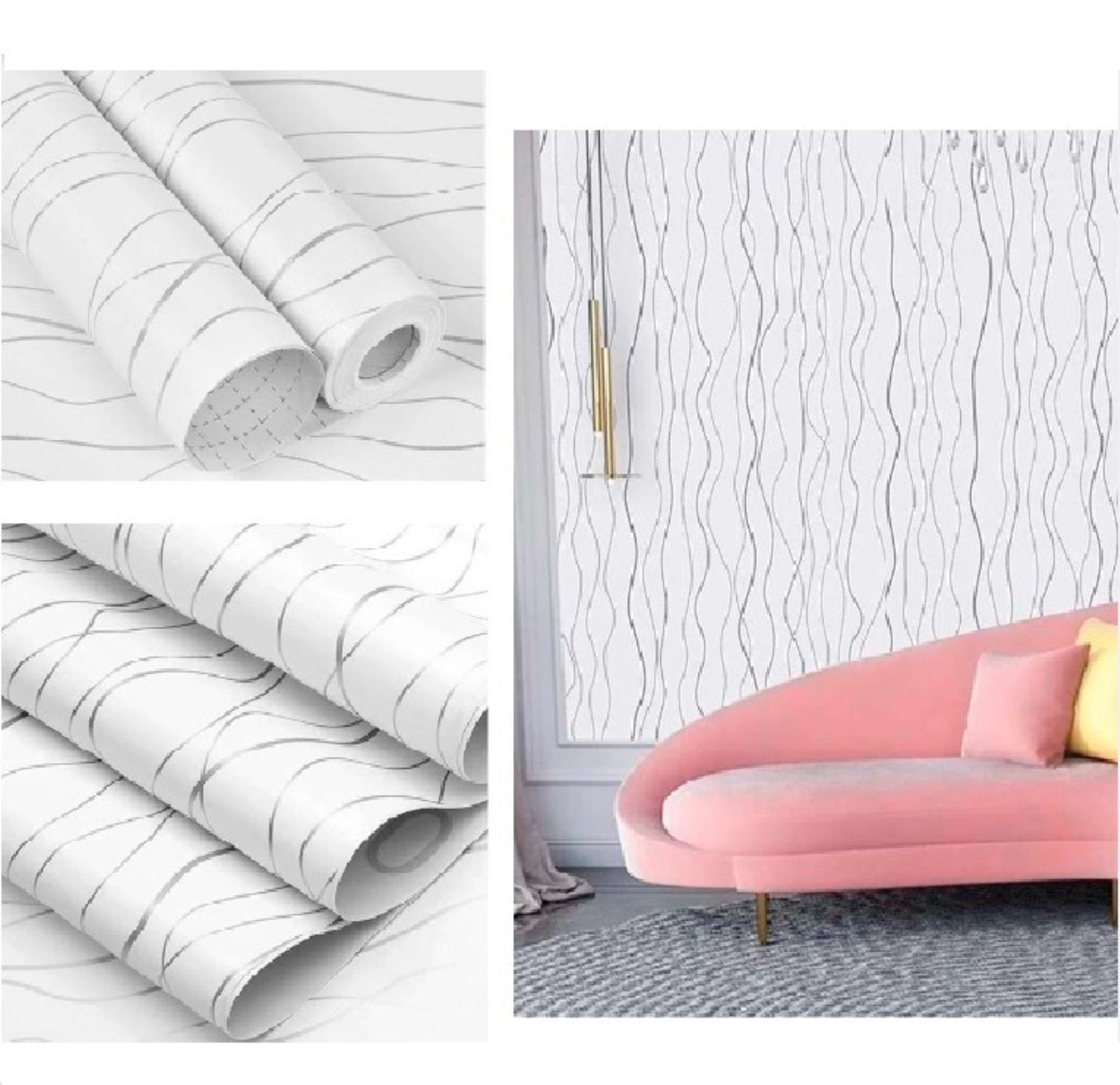 Papel Tapiz Adhesivo elegante