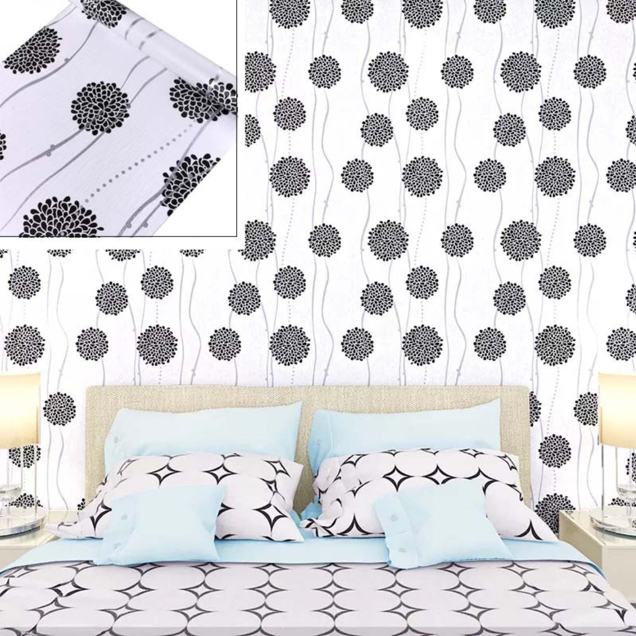 Papel Tapiz Adhesivo elegante