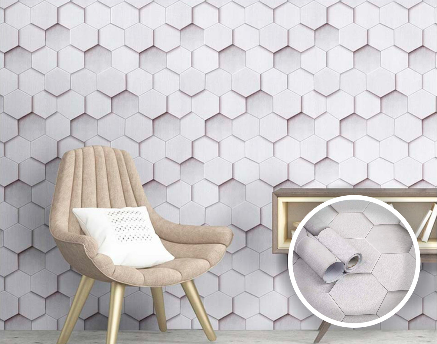 Papel Tapiz Adhesivo 3D