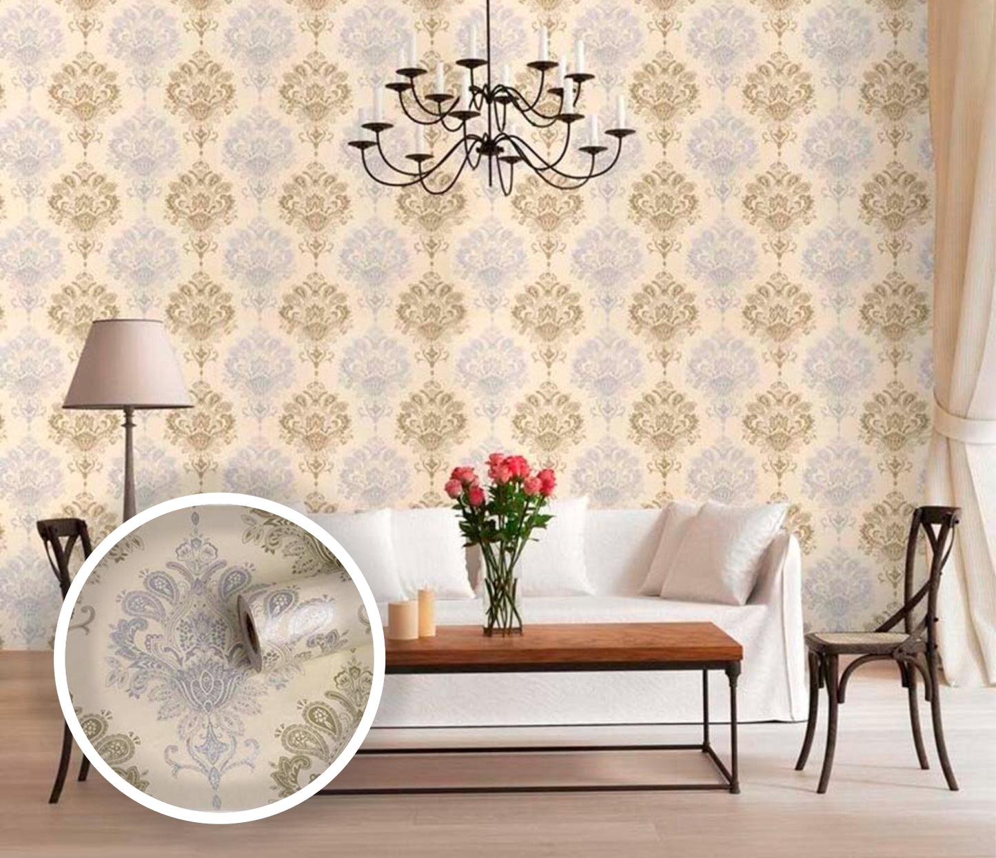 Papel Tapiz Adhesivo elegante