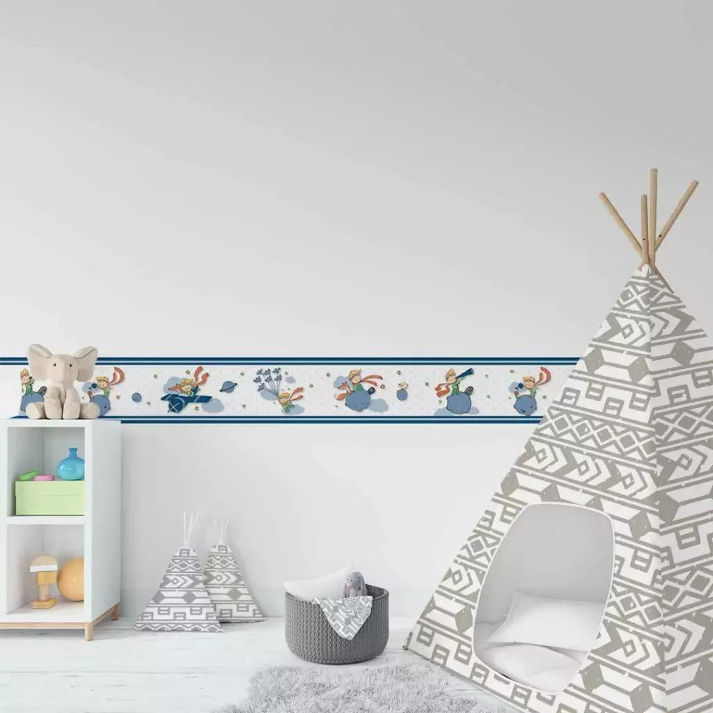 Cenefa infantil adhesiva Principito