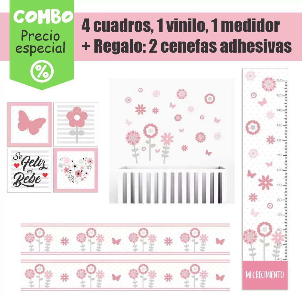 Combo de flores de jardín
