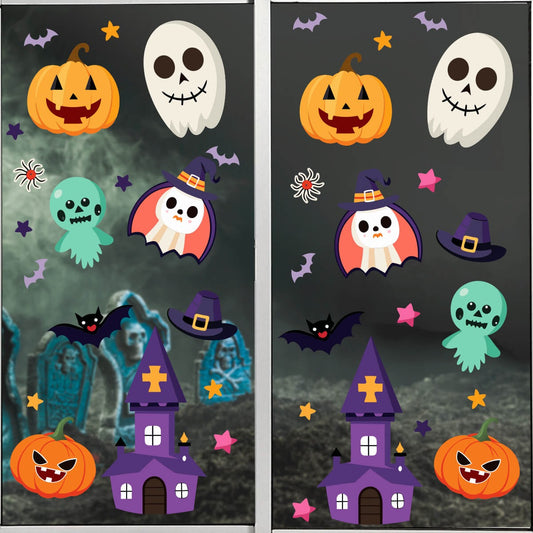 Vinil Electro estático para ventanas Castillo Embrujado