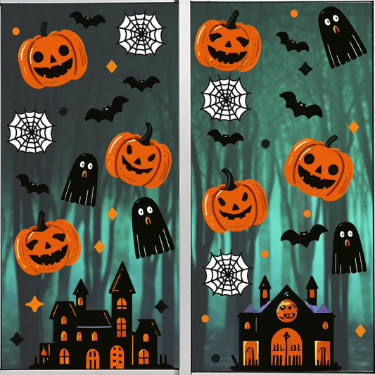 Vinil Electro estático para ventanas Diversión Embrujada