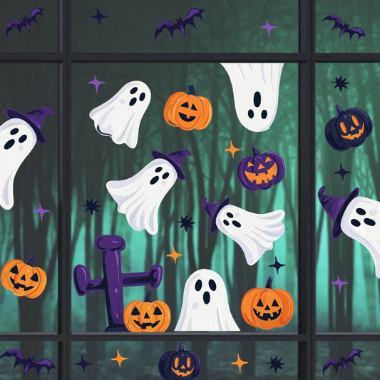 Vinil Electro estático para ventanas Cementerio Encantado