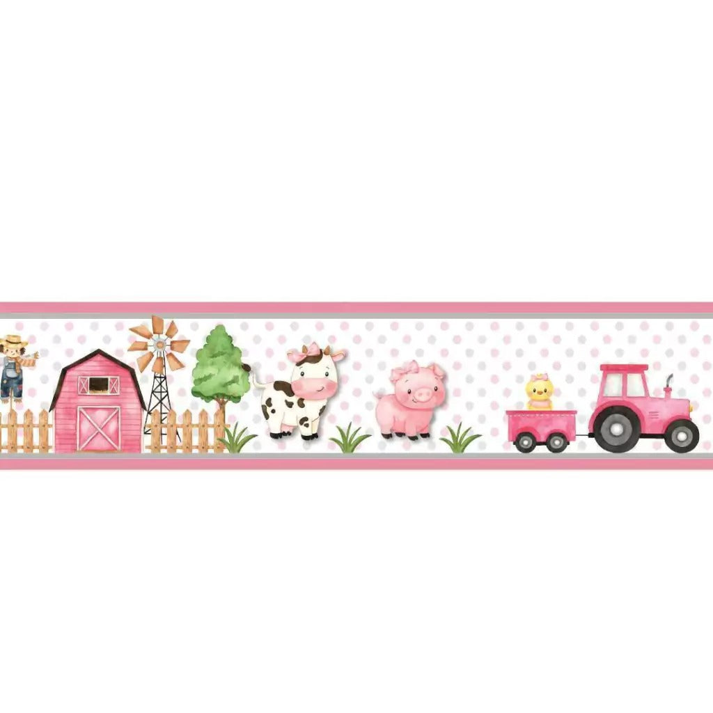 Combo granja rosa