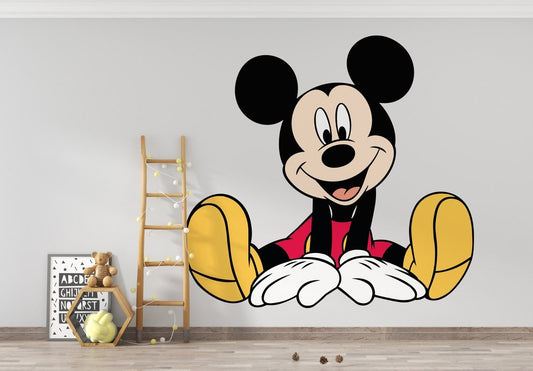 Vinilos decorativos Adhesivos infantiles de Pared mickey mouse niño 3 (0075)