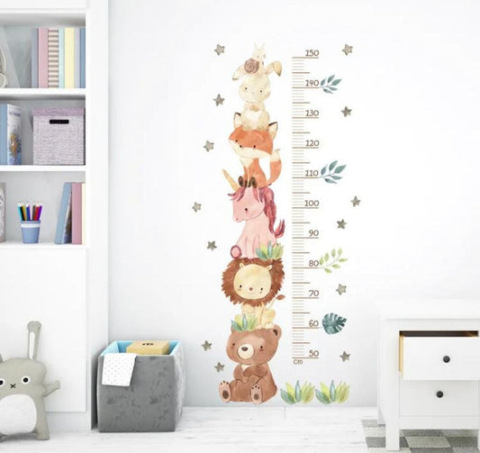 Medidor de altura Animales niña
