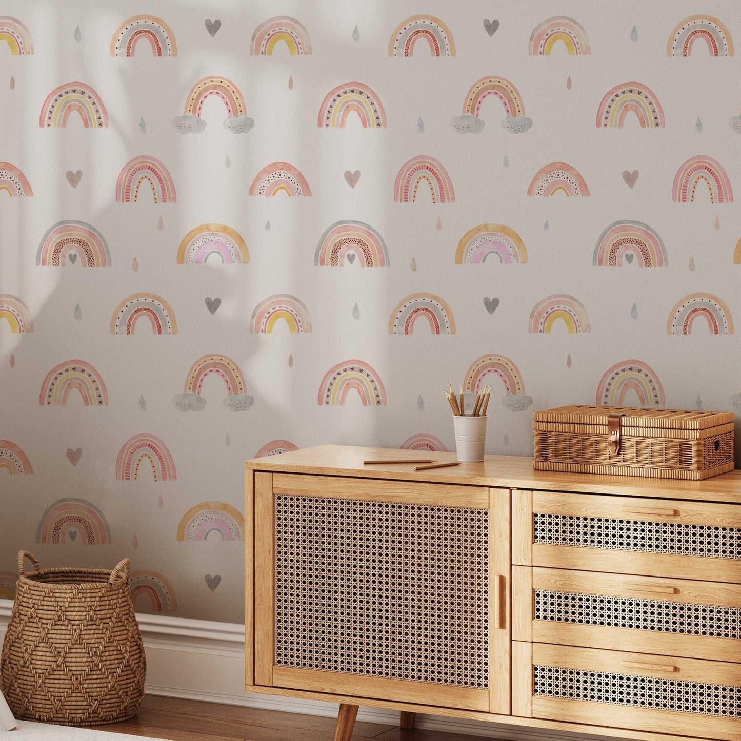 Papel para paredes Mosaico Arcoiris