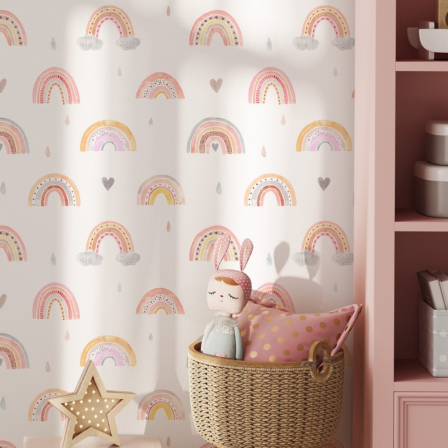 Papel para paredes Mosaico Arcoiris