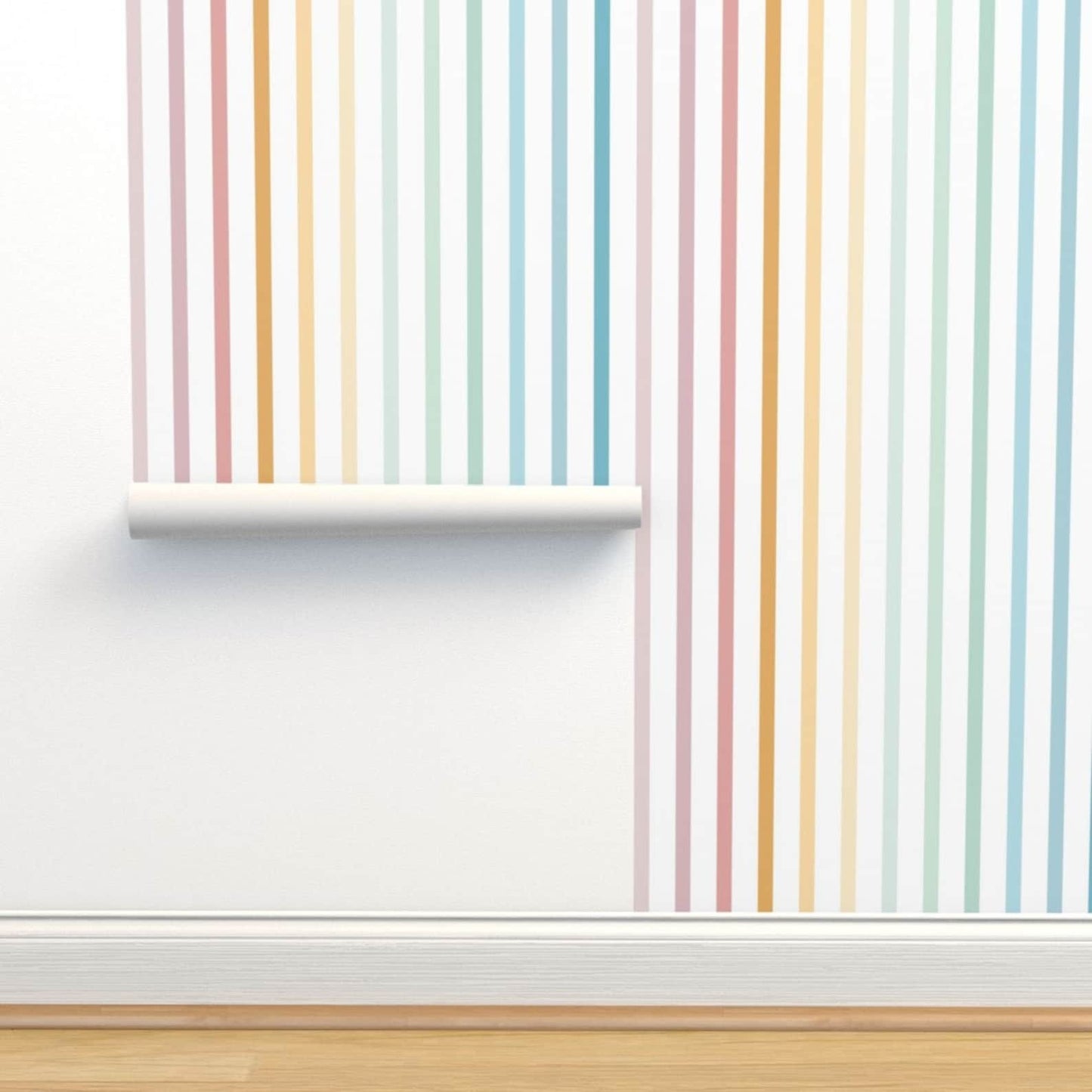 Papel para paredes Lineas Arcoiris