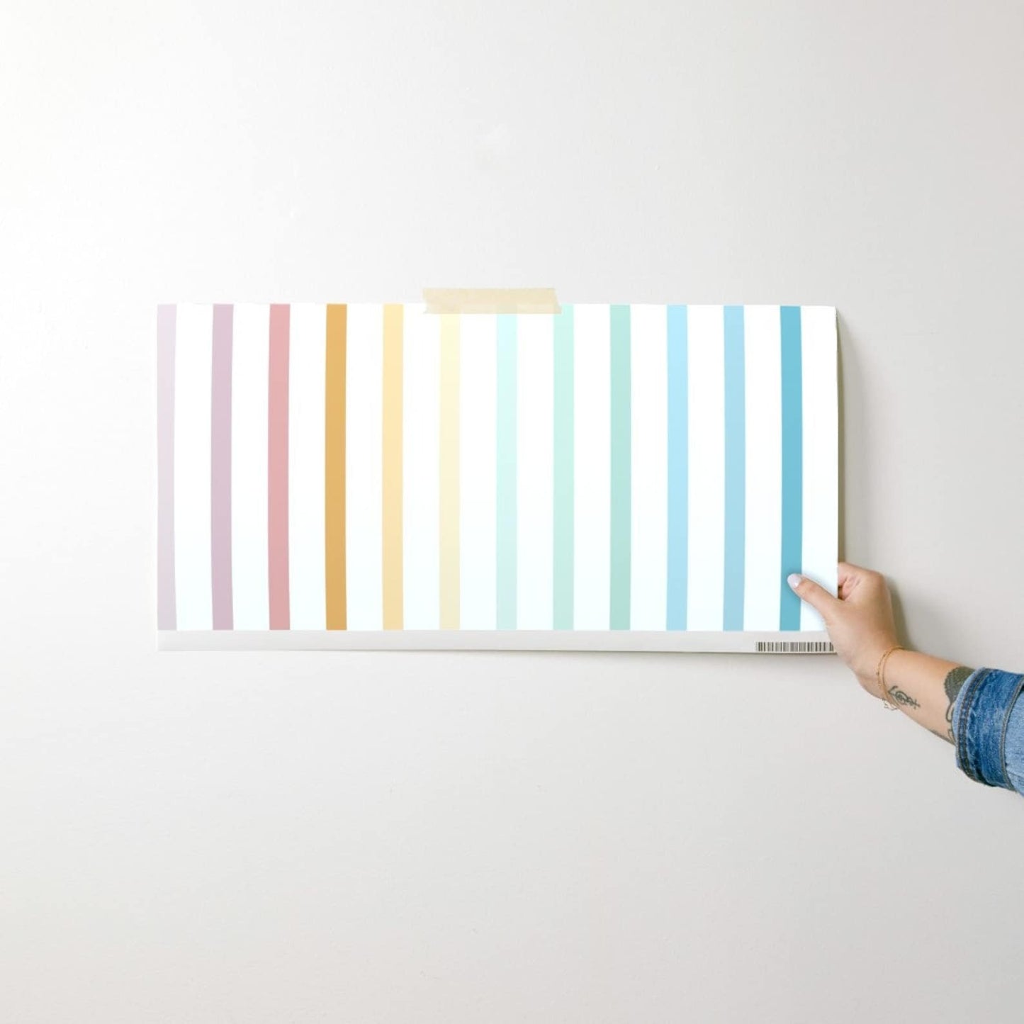 Papel para paredes Lineas Arcoiris