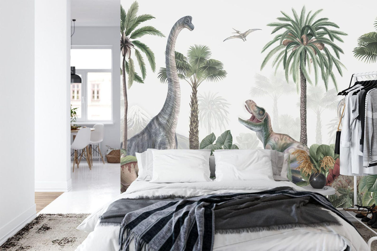 Papel para paredes Jungla jurassica 2