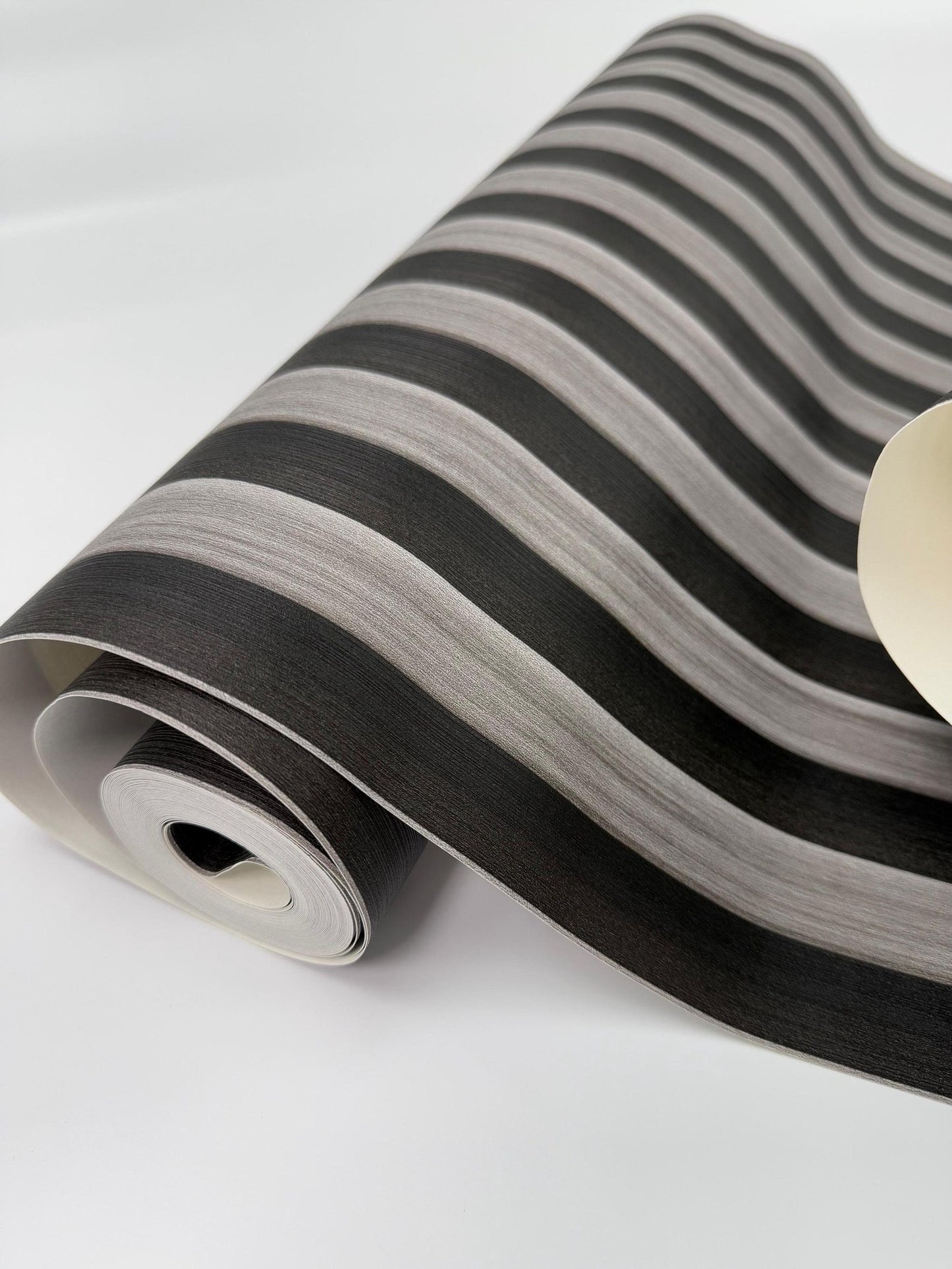 Papel para paredes lineas grises