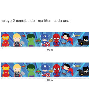 Combo de Superhéroes para bebé