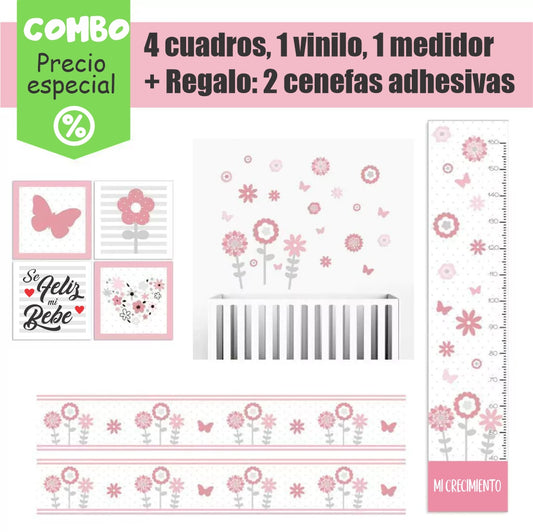 Combo de flores de jardín