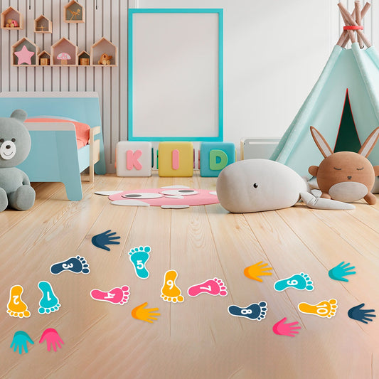 Calcomania  Para pisos Juego de números