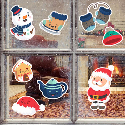 Vinil Electro estático para ventana MERRY CHRISTMAS