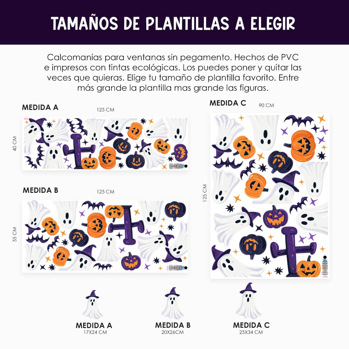Vinil Electro estático para ventanas Cementerio Encantado
