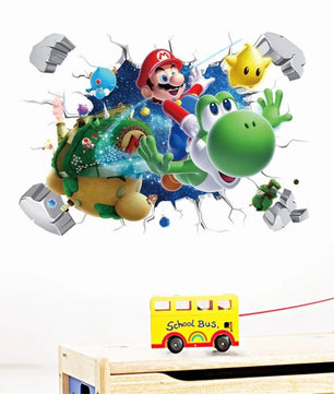 Vinilos decorativos Adhesivos infantiles de Pared mario bros 14 niño (0062)