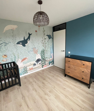 Papel para paredes Bosque de algas