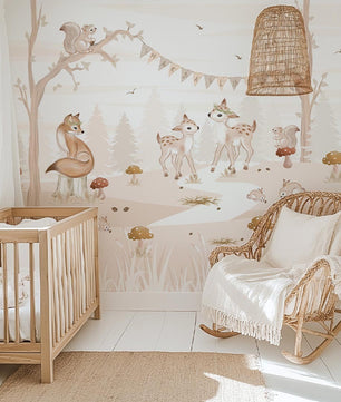 Papel para paredes Bosque Mágico