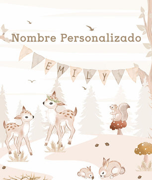 Papel para paredes Bosque Mágico