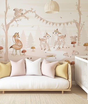 Papel para paredes Bosque Mágico