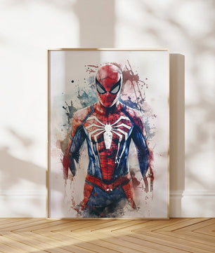 Cuadros Decorativos infantiles Modernos set 6 piezas SuperHeroes arte de pared
