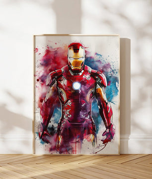 Cuadros Decorativos infantiles Modernos set 6 piezas SuperHeroes arte de pared