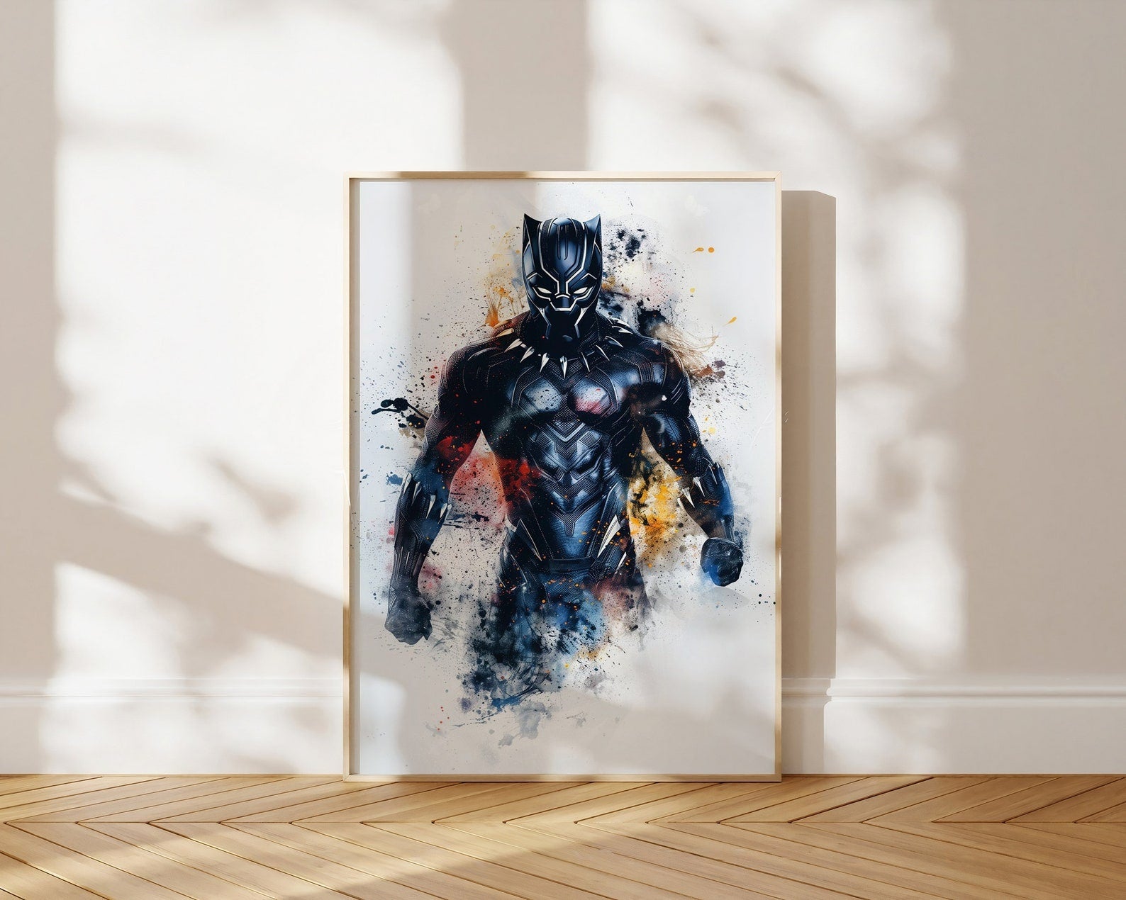 Cuadros Decorativos infantiles Modernos set 6 piezas SuperHeroes arte de pared