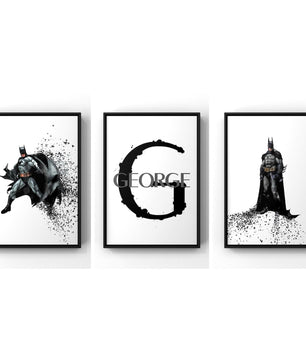 Cuadros Decorativos infantiles Modernos Superheroes Batman caballero de la noche