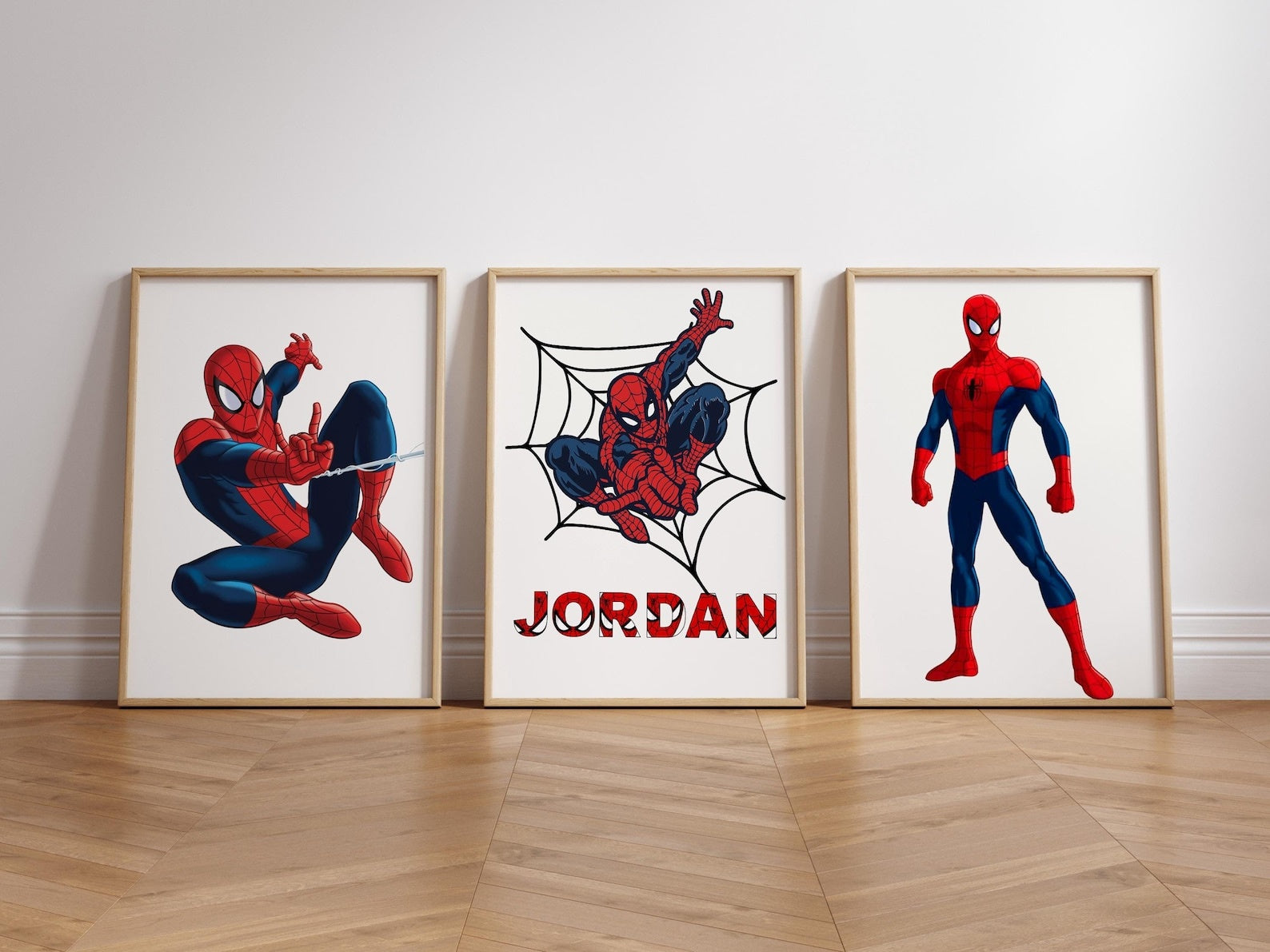 Cuadros Decorativos infantiles Modernos Superheroes hombre aracnido