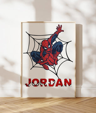 Cuadros Decorativos infantiles Modernos Superheroes hombre aracnido