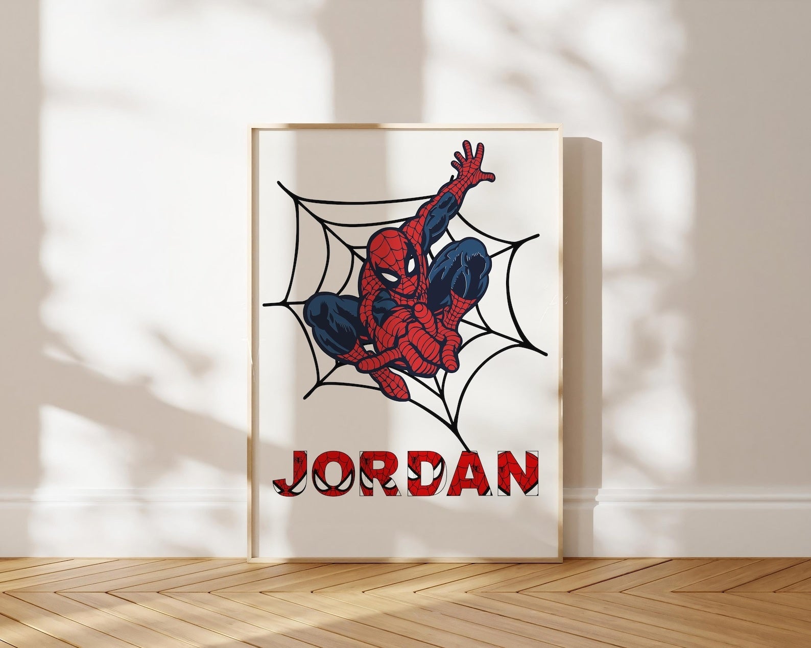Cuadros Decorativos infantiles Modernos Superheroes hombre aracnido
