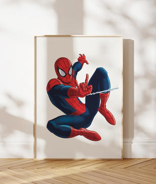 Cuadros Decorativos infantiles Modernos Superheroes hombre aracnido