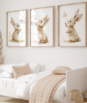 Cuadros Decorativos infantiles Modernos Coneja ilustracion