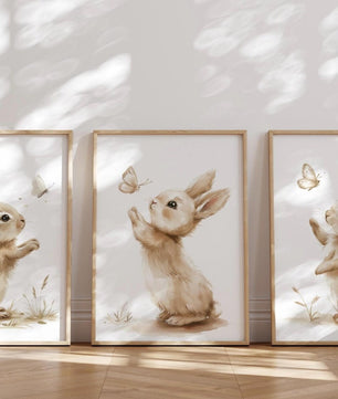 Cuadros Decorativos infantiles Modernos Coneja ilustracion
