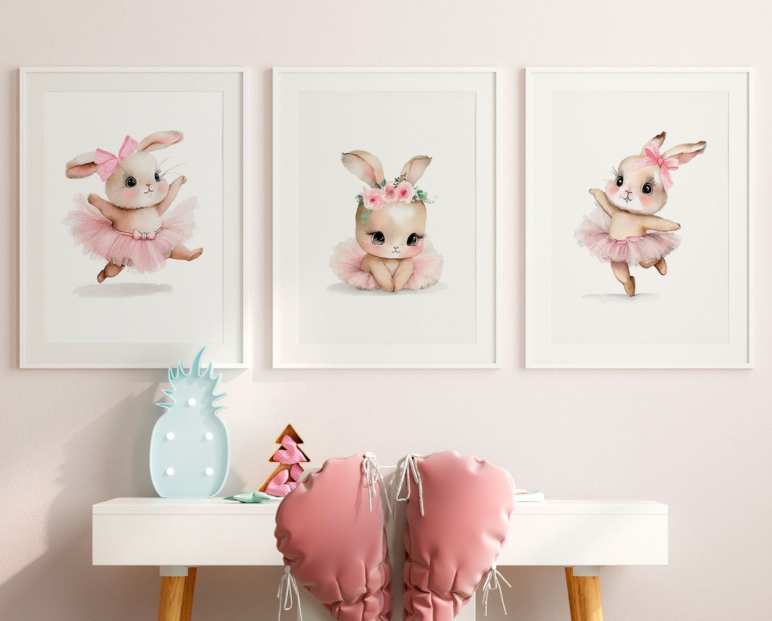 Cuadros Decorativos infantiles Modernos Coneja Bailarina