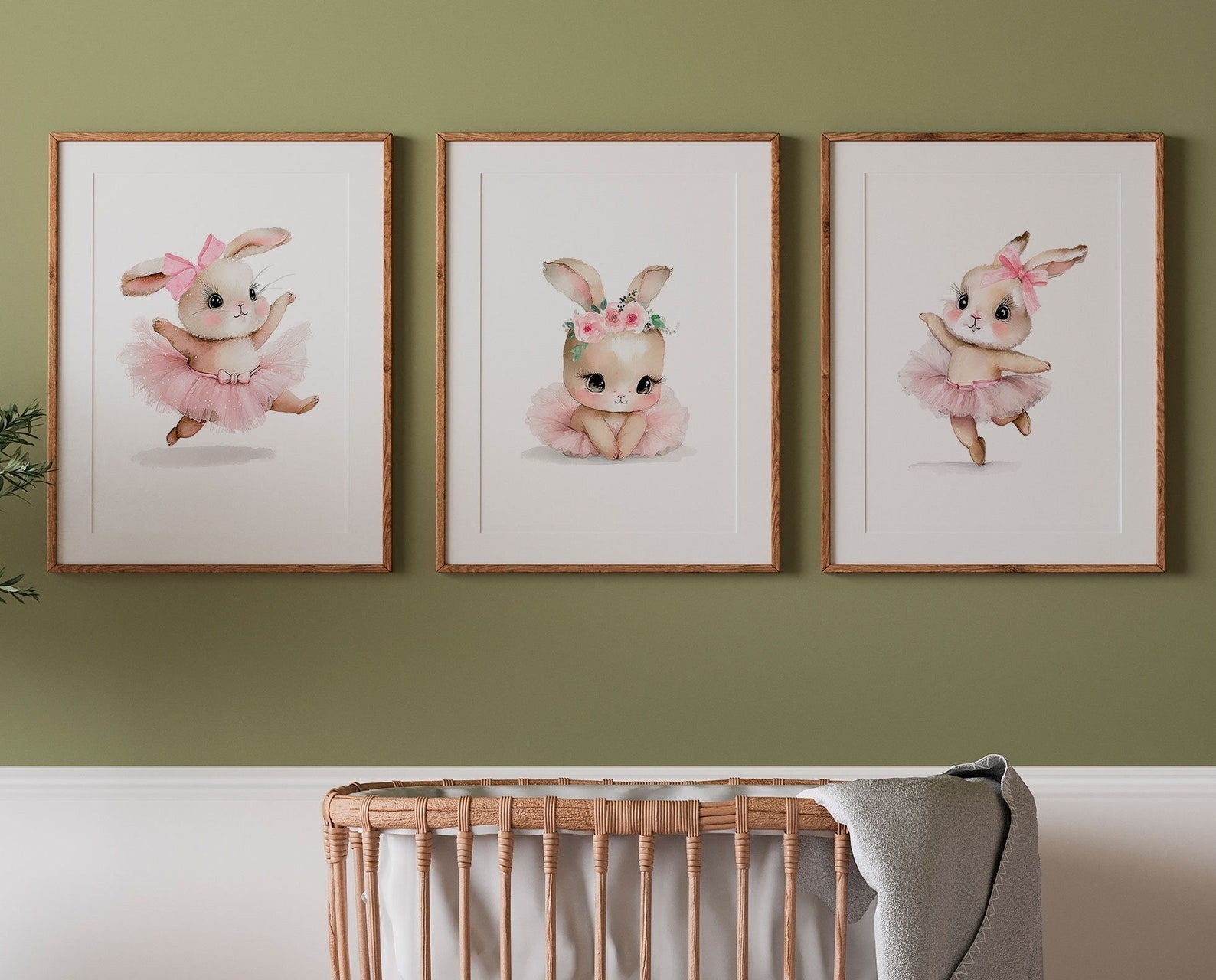 Cuadros Decorativos infantiles Modernos Coneja Bailarina