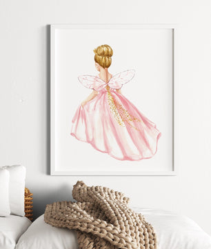 Cuadros Decorativos infantiles Modernos de princesas castillo e inicial