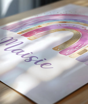 Cuadros Decorativos infantiles Modernos de princesas unicornio