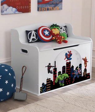 Vinilos decorativos Adhesivos infantiles de pared superheroes ciudad nocturna