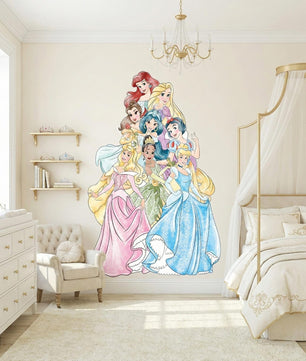 Vinilos decorativos Adhesivos infantiles de Pared princesas posando