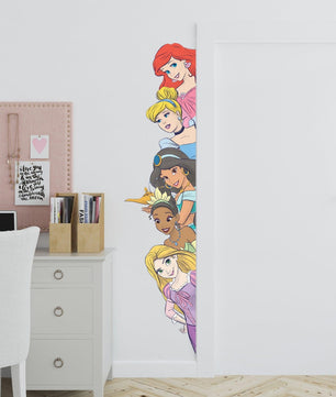 Vinilos decorativos Adhesivos infantiles de Pared princesas Asomadas