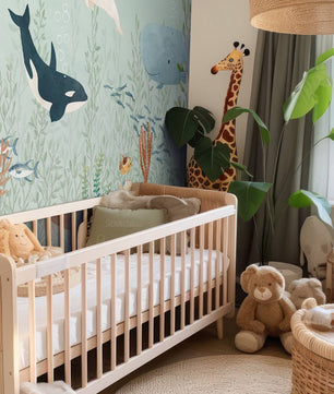 Papel para paredes Bosque de algas