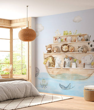 Papel para paredes El viaje de Noé