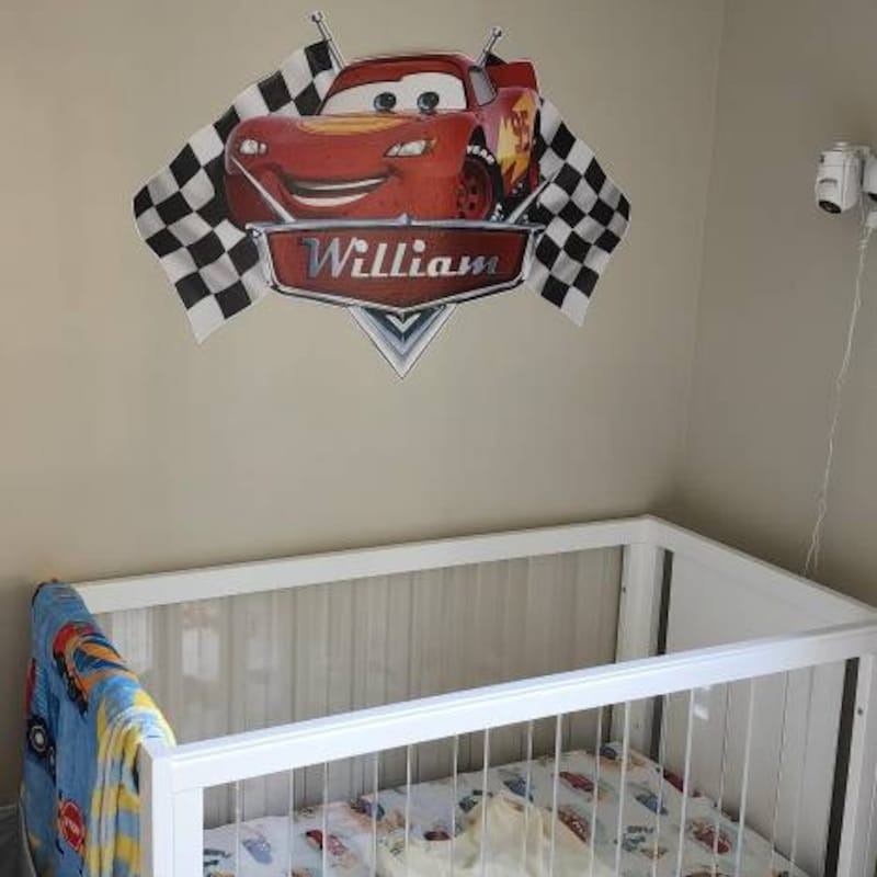 Vinilos decorativos Adhesivos infantiles de Pared Carro 5 cars