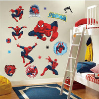 Vinilos decorativos Adhesivos infantiles de pared de spiderman modelo 12 niño